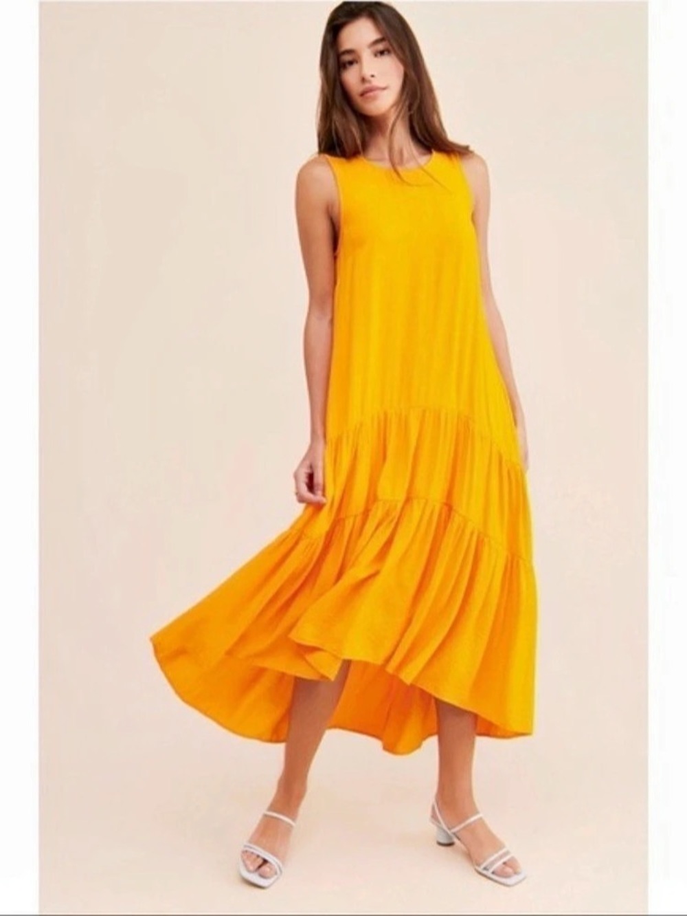 Maeve Marlene Tiered Maxi Dress